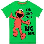 Grüne Sesamstraße Elmo Kinder T-Shirts für Jungen Größe 92 