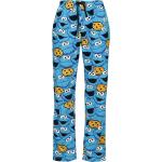 Blaue Sesamstraße Krümelmonster Pyjamahosen für Damen Größe 3 XL 