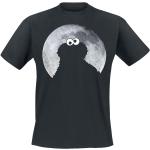 Sesamstraße T-Shirt - Cookie Monster - Moonnight - S bis 5XL - für Männer - Größe 5XL - schwarz - Lizenzierter Fanartikel