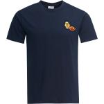Dunkelblaue Sesamstraße Ernie und Bert Bio Nachhaltige T-Shirts für Herren Größe 3 XL 
