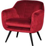Rote Jack & Alice Lounge Sessel aus Textil Breite 0-50cm, Höhe 50-100cm, Tiefe 50-100cm 