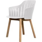 Weiße Cane-Line Designer Stühle aus Teakholz Breite 50-100cm, Höhe 50-100cm, Tiefe 50-100cm 