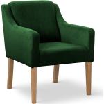 Grüne Brayden Studio Transparente Stühle aus Samt gepolstert Breite 50-100cm, Höhe 50-100cm 