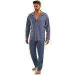 Pyjamas lang mit Knopf aus Baumwolle für Herren Größe XXL 2-teilig für den für den Herbst 