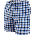 Karo Pyjamahosen kurz ohne Verschluss aus Baumwolle für Herren Größe 3 XL 1-teilig für den für den Sommer 