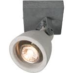 Reduzierte Silberne Industrial Qazqa Deckenstrahler & LED Deckenstrahler aus Beton dimmbar GU10 