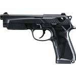 Set: Softair Two Pistole Beretta 90 Federdruck + G8DS® Zielscheibe