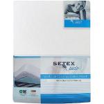 Reduzierte Weiße SETEX Spannbettlaken & Spannbetttücher aus Baumwolle wasserdicht 120x200 