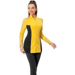 Gelbe Star Trek Nyota Uhura Krankenschwester-Kostüme aus Kunstleder für Damen 