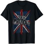 Schwarze Sex Pistols Herrenbandshirts Größe S 