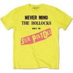 Sex Pistols T-Shirt NMTB Original Album Yellow XL