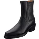Schwarze Shabbies Amsterdam Cowboy-Boots & Cowboystiefeletten für Damen Größe 38 