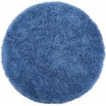 Reduzierte Blaue Moderne Beliani Rechteckige Shaggy Teppiche aus Stoff 