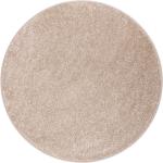 Shaggy Teppich Euphoria rund, Farbe:Stone, Größe:180 cm rund