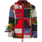 Vintage Shakaloha Stehkragen Kapuzenmäntel aus Fleece mit Kapuze für Damen Größe M für den für den Herbst 