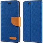 Blaue Sony Xperia Z Ultra Cases Art: Flip Cases mit Bildern aus Leder 