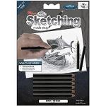 Royal and Langnickel A5 Shark Sketching Made Easy Bleistift Zeichenset