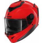 Shark Spartan GT Pro Blank Helm, rot, Größe L