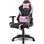Pinke Sharkoon Gaming Stühle & Gaming Chairs gepolstert 