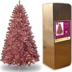 Reduzierte Pinke 180 cm Künstliche Weihnachtsbäume glänzend zum Hängen 