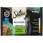 Sheba Delikatesse in Gelee Trockenfutter für Katzen mit Truthahn 