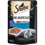 Sheba Delikatesse in Sauce mit Thunfisch MSC 85 g - 24 Stück