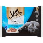 Sheba Selection in Sauce Katzenfutter nass mit Fisch 