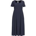 Reduzierte Mitternachtsblaue Sheego Festliche Kleider für Damen Größe 3 XL Große Größen 