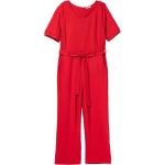 Rote Elegante Jumpsuits & Overalls mit Reißverschluss Übergrößen Große Größen für Partys 