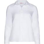 Weiße Casual Sheego Casual Hemdblusen für Damen Größe XL Große Größen 