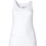 Weiße Casual Sheego Casual Longtops für Damen Größe XXL Große Größen 