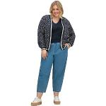 Reduzierte Blaue Unifarbene Sportliche Sheego Nachhaltige Ankle-Jeans aus Denim für Damen Größe L Große Größen 