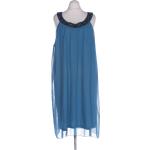 Reduzierte Blaue Sheego Chiffonkleider aus Chiffon für Damen Übergrößen Große Größen 