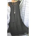 Schwarze Sheego Festliche Kleider für Damen Übergrößen Große Größen 