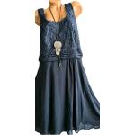 Blaue Sheego Festliche Kleider für Damen Große Größen für Zeremonien 