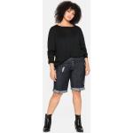 Sheego Jeans-Bermudas aus Denim für Damen Große Größen 