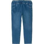 Blaue Bestickte Sheego Denim Nachhaltige Jeans mit Stickerei aus Denim für Damen Größe L Große Größen 