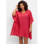 Reduzierte Sheego V-Ausschnitt Transparente Blusen & durchsichtige Blusen durchsichtig für Damen Große Größen 