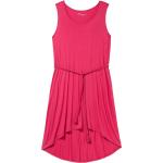 Pinke Geflochtene Sheego Nachhaltige Jerseykleider aus Jersey für Damen Größe XXL Große Größen für den für den Sommer 