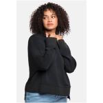 Reduzierte Schwarze Sheego Stehkragen Damensweatshirts Größe XXL Große Größen für den für den Herbst 
