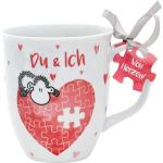Reduzierte Rote Sheepworld Lustige Kaffeetassen aus Porzellan zum Valentinstag 