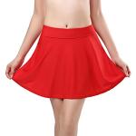 Rote Elegante Damenbadehosen Größe M für den für den Sommer 