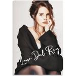 Shenywell Leinwand Bilder Lana Del Rey Poster Leinwand Kunst 60x90cm Kein Rahmen