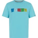 Blaue Sherpa Tarcho T-Shirts für Herren Größe M 
