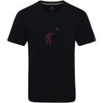 Schwarze Sherpa Bio T-Shirts für Damen Größe S 