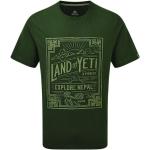 Grüne Sherpa Bio T-Shirts für Herren Größe S 