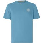 Blaue Sherpa Bio T-Shirts für Herren Größe M 