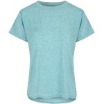 Blaue Langärmelige Sherpa T-Shirts aus Polyester für Damen Größe XS 
