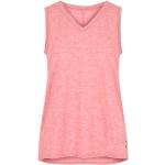 Rosa Sherpa V-Ausschnitt Tank-Tops aus Polyester für Damen Größe L für den für den Sommer 