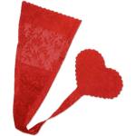 Shibue Spitze C String Tanga, transparenter Träger Tanga, C String für Frauen, Größe XS-L und Farben Nude, Schwarz, Weiß, Rot, Blush., rot, Small